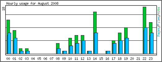 Hourly usage