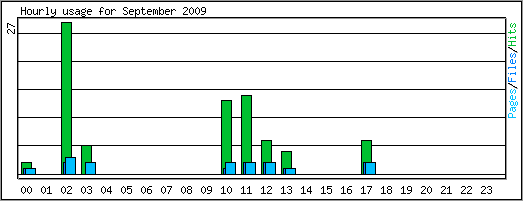 Hourly usage