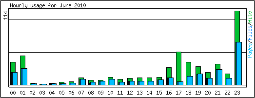 Hourly usage