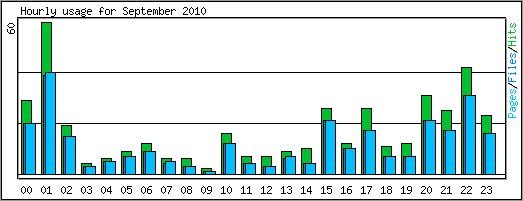 Hourly usage